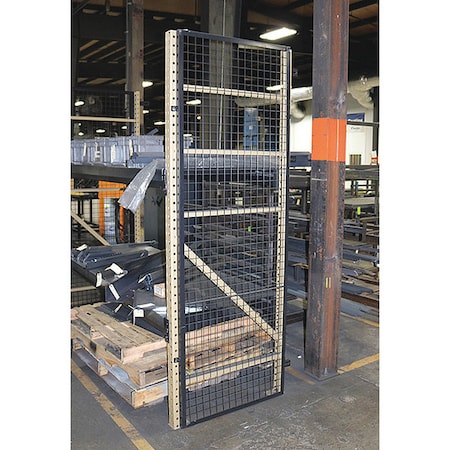 AslGurd Sid Pnl, 1 1/4x96x39in, Steel, 10ga MPN:BACK428S