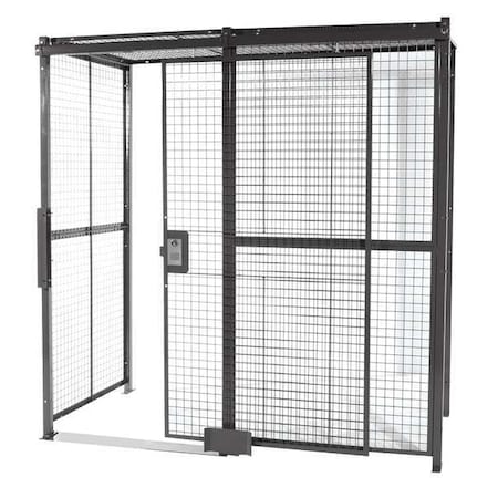 Welded Wire, 4 Sided, Slide Door, Ceiling MPN:10104CRW