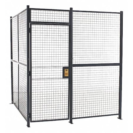 Woven Part Cage, 10ft.6inWx2inD, 2 Sided MPN:1020102