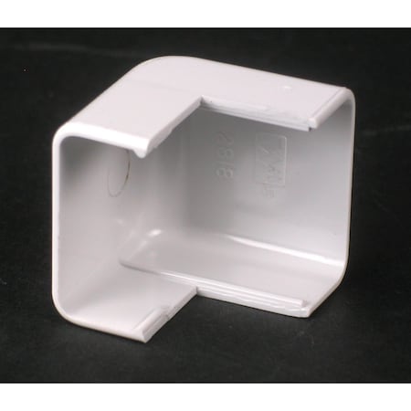 External Elbow Fitting, White, PVC MPN:2818-WH
