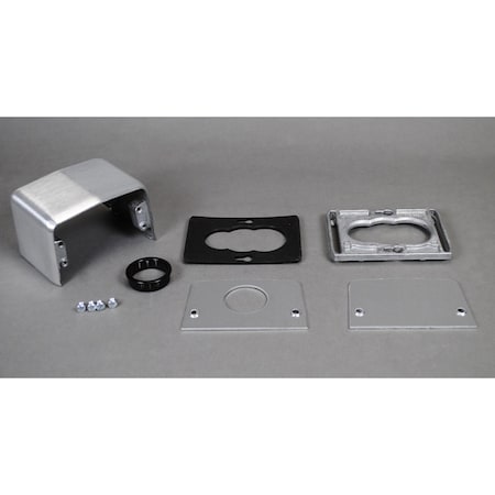 Single Service Fitting, Gray, Aluminum MPN:525C