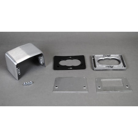 GFCI Service Fitting, Gray, Aluminum MPN:525J