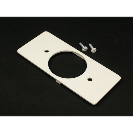 Single Faceplate Fitting, Gray, PVC MPN:5507T1-G
