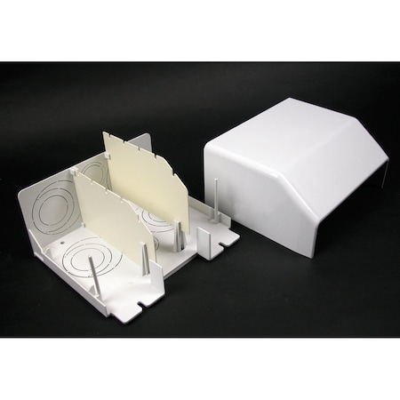 Entrance End Fitting, Ivory, PVC MPN:5510D