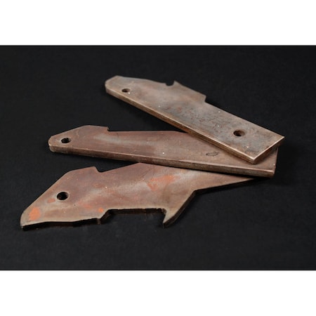 Replacement Blade Kit Fitting, Gray, Steel MPN:624BCK
