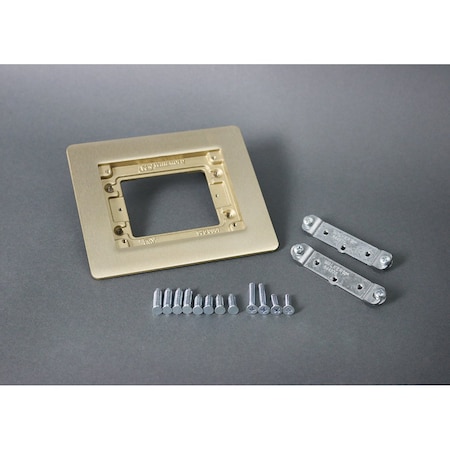Carpet and Tile Flange, Brown, Brass MPN:817B