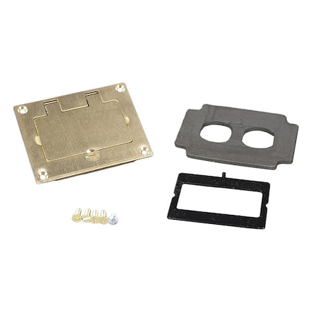 GFI Cover Plate, Brown, Brass MPN:828GFITC
