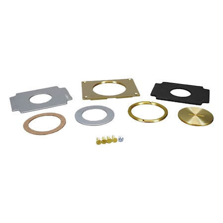 Communications Cover Plate, Brown, Brass MPN:829CK