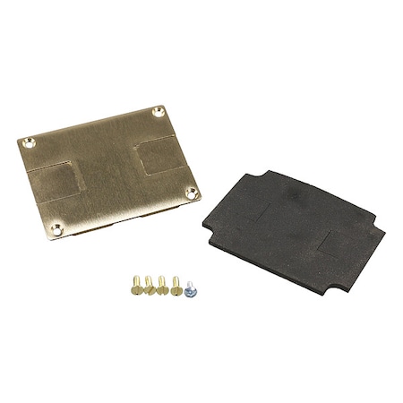 Communications Cover Plate, Brown, Brass MPN:829STC