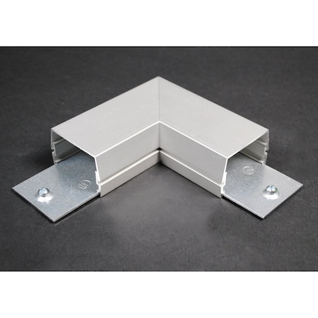 Flat Elbow Fitting, Gray, Aluminum MPN:AL2411