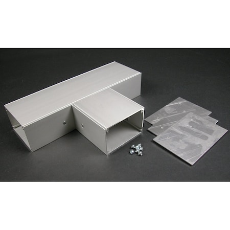 Tee Fitting, Gray, Aluminum MPN:AL3315