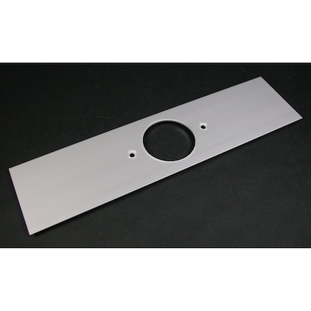 Single Cover Plate, Gray, Aluminum MPN:ALA-F
