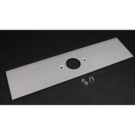 Single Cover Plate, Gray, Aluminum MPN:ALA-J