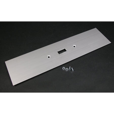 Toggle Switch Cover Plate, Gray, Aluminum MPN:ALA-N