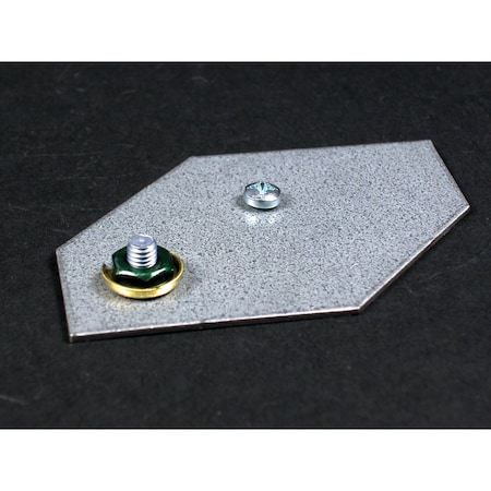 Gounding Adapter Fitting, Gray, Aluminum MPN:ALA09