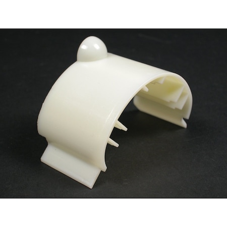 Radiused Insert Fitting, White, Aluminum MPN:ALA11RI