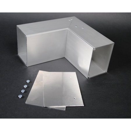 Internal Elbow Fitting, Gray, Aluminum MPN:ALA3817