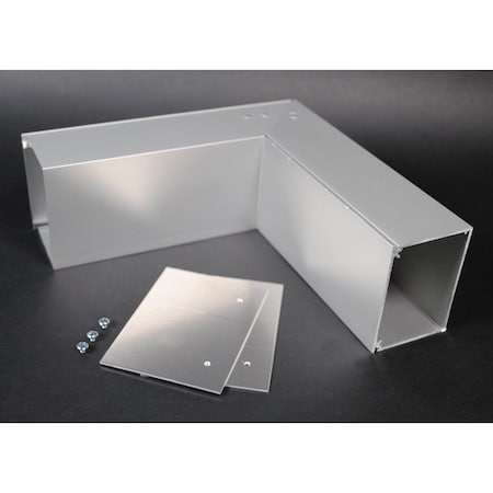 Invertd Internl Elbw Fittng, Gray, Aluminm MPN:ALA3817N