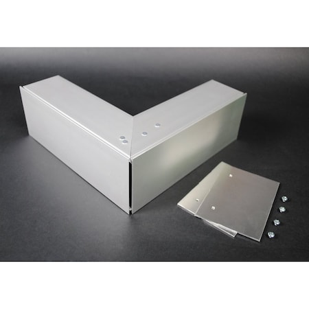External Elbow Fitting, Gray, Aluminum MPN:ALA3818