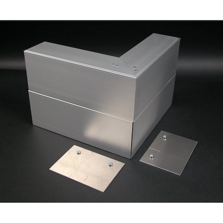 External Elbow Fitting, Gray, Aluminum MPN:ALA4818