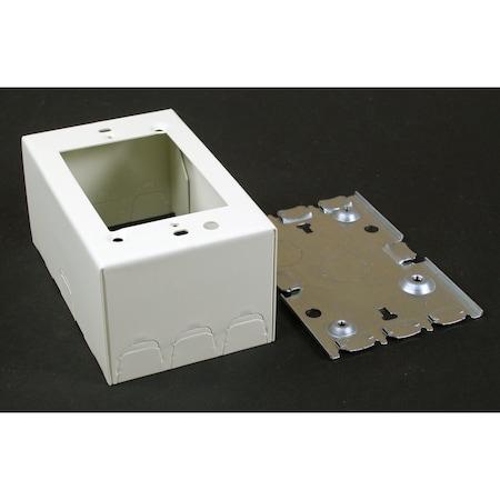 GFCI Box Fitting, Ivory, Steel MPN:V5744