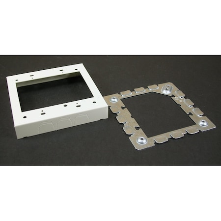 Two Gang Extension Adaptor Fitting, Ivory MPN:V5751-2