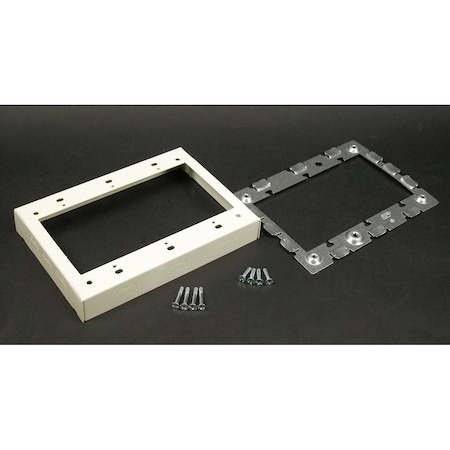 Three Gang Extensn Adapter Fitting, Ivory MPN:V5751-3