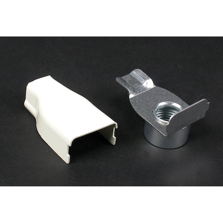 Elbow Conduit Connector, Ivory, Steel MPN:V5784