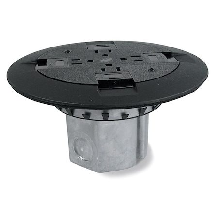 Electrical Box, 18 cu in, Outlet Box Type, Aluminum MPN:861QTCBK