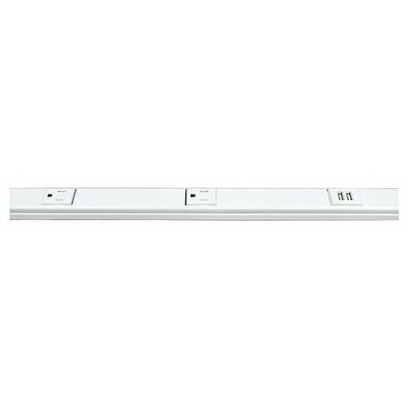 Outlet Strip, USB, 3 ft., White MPN:WH20GB306TRUSB