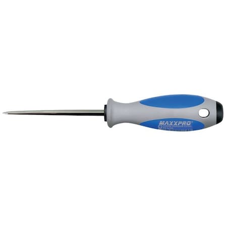 Scratch Awl, 8-7/16 In L, 1/4 D, Grey/Blue MPN:9T 53622