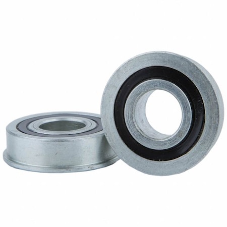 Deep Groove Radial Ball Bearing, UGF1.0X2.0-2RS Industry Number, Double Sealed Closure, 1 in Bore Dia, Steel MPN:WF6464-2RS