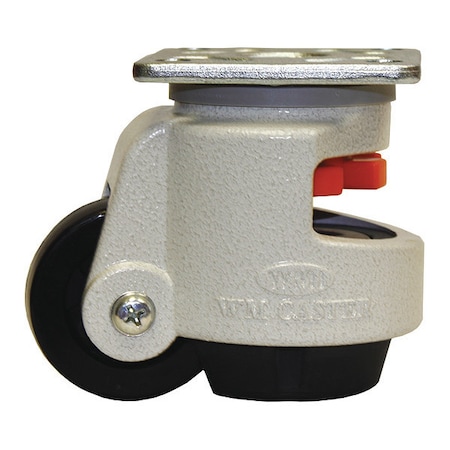 Roll/Set Leveling Caster, Load Rating 825 lbs, Plate Mounted MPN:WGD-100F