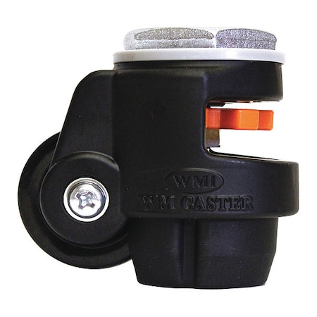 Roll/Set Leveling Caster, Load Rating 60lbs, 3/8