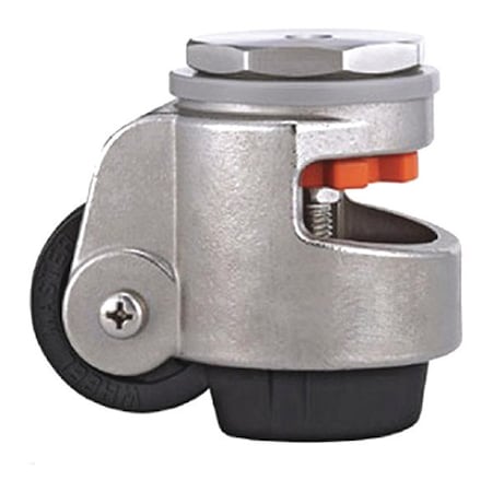 Leveling Caster, Stainless Steel, Load Rating: 990 lb. MPN:WMS-100S