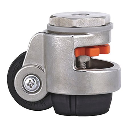 Leveling Caster, Load Rating 110lbs, M8 Stem Mounted, SS MPN:WMS-40S