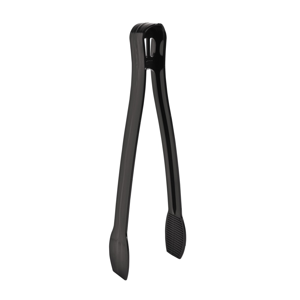 WNA Caterline Plastic Tongs, 9in, Black, Pack Of 48 (Min Order Qty 3) MPN:A7TSBL