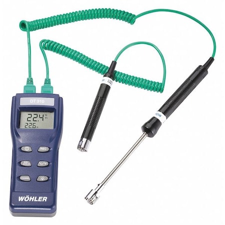 Thermometer, LCD, 27 mm, Thermocouple MPN:6622