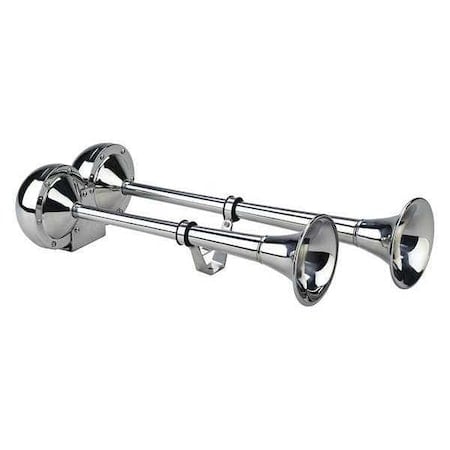 Air Horn, The Dominator, SS, Dbl Trumpet MPN:125-24