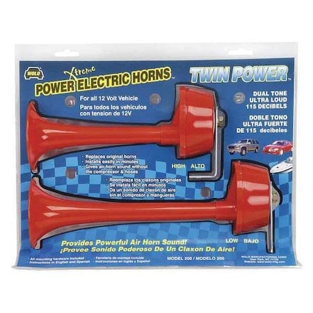 Dual Tone Electric Horn MPN:200