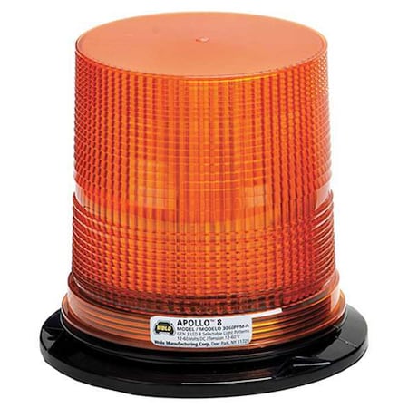 LED Warning Light, Amber, 12/60VDC MPN:3080PPM-A
