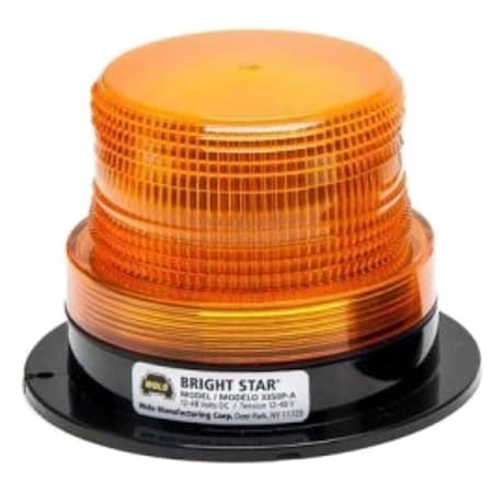 Lens, Amber, Bright Star, Permanent Mount MPN:3350P-A