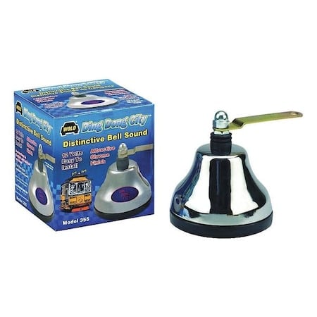 Bell, 12V, Chrome Plated MPN:355