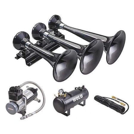 Pro Train Horn/Air System, Wolo Express MPN:855-858