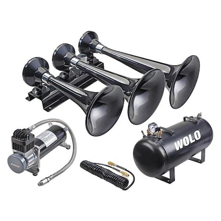 Train Horn, Wolo Express, Pro Plus, 12V MPN:855-860