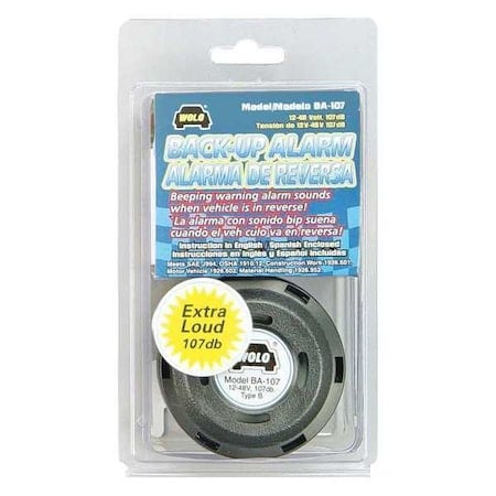 Back-Up Alarm, Extra Loud Beeping MPN:BA-107