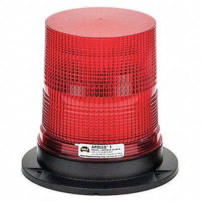 LED Warning Light Red 12/100VDC MPN:3070P-R