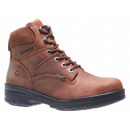 Men's 6-Inch Work Boot, 8 XW, Steel Toe, 6 in H, Dark Brown, W02053 MPN:W02053
