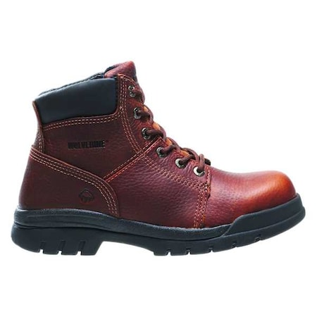 Men's 6-Inch Work Boot, 12 XW, Steel Toe, 6 in H, Walnut, W04713 MPN:W04713