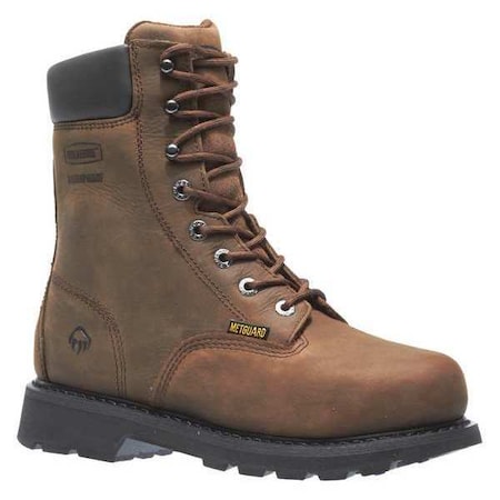 Men's 8-Inch Work Boot, 13 XW, Steel Toe, 8 in H, Brown, W05680 MPN:W05680